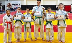 Salihlili judocular Erel ve Madan, Mardin’de şampiyon oldu