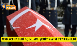 MSB acı haberi açıkladı: Şehit sayısı 8'e yükseldi