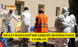 Devlet Hastanesi’nde gerçeği aratmayan HAP tatbikatı