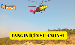 Yangın için su anonsu