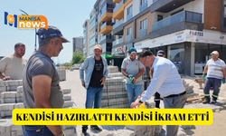 Başkan Öküzcüoğlu'ndan personeline babasından miras limonata ikramı