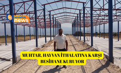 Muhtar, hayvan ithalatına karşı besihane kuruyor