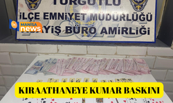 Kıraathaneye kumar baskını