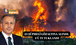 23 şüpheli gözaltına alındı, 4’ü tutuklandı