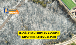 Manisa'daki orman yangını kontrol altına alındı