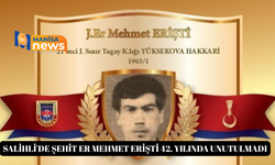 Salihli'de Şehit Er Mehmet Erişti 42. yılında unutulmadı