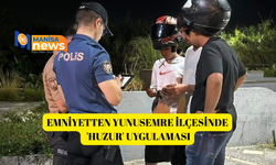 Emniyetten Yunusemre ilçesinde 'Huzur' uygulaması