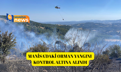 Manisa'daki orman yangını kontrol altına alındı