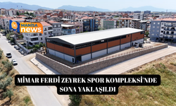 Mimar Ferdi Zeyrek Spor Kompleksi'nde sona yaklaşıldı