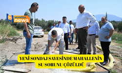 Yeni sondaj sayesinde mahallenin su sorunu çözüldü