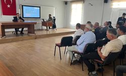 Sarıgöl’de muhtarlarla orman yangınları toplantısı yapıldı