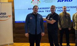 Manisa ANDA Arama Kurtarma Derneği akreditasyon belgesini aldı