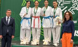 MCBÜ sporcusu karatede Avrupa ikinciliği kazandı