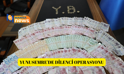 Yunusemre'de dilenci operasyonu
