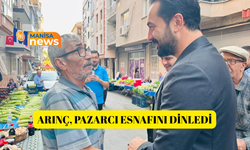 Arınç, pazarcı esnafını dinledi