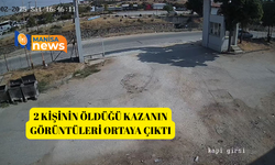 2 kişinin öldüğü kazanın görüntüleri ortaya çıktı