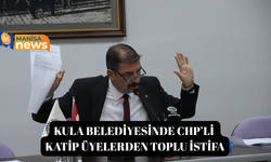 Kula Belediyesinde CHP’li katip üyelerden toplu istifa