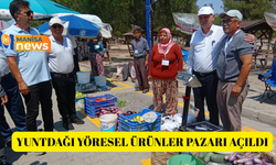 Yuntdağı Yöresel Ürünler Pazarı açıldı