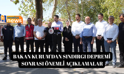 Bakan Kurum'dan Sındırgı depremi sonrası önemli açıklamalar