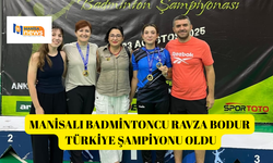 Manisalı Badmintoncu Ravza Bodur Türkiye Şampiyonu oldu