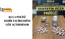 Kula polisi zehir tacirlerine göz açtırmıyor