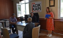 Kaymakam Güldoğan 'Açık Kapı'da vatandaşlarla buluştu