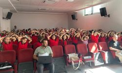 Sarıgöl’de öğrenciler 'Sağlıklı gelecek' için bilgilendirildi