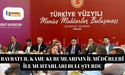 Baybatur, kamu kurumlarının il müdürleri ile muhtarları buluşturdu
