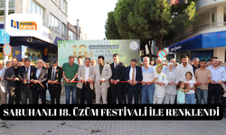Saruhanlı 18. Üzüm Festivali ile renklendi