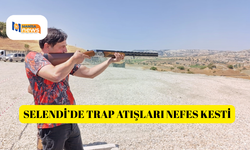 Selendi’de trap atışları nefes kesti