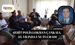Şehit Polis Lokman Çankaya, 23. yılında unutulmadı