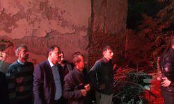 Demirci'de ev yangını