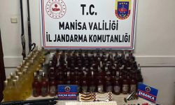 Salihli’de sahte içki operasyonu