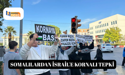 Somalılardan İsrail'e kornalı tepki