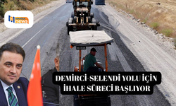 Demirci-Selendi yolu için ihale süreci başlıyor