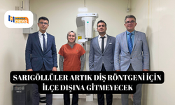 Sarıgöllüler artık diş röntgeni için ilçe dışına gitmeyecek