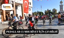 Pedallar cumhuriyet için çevrildi