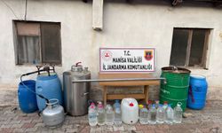 Manisa’da 112 litre sahte içki ele geçirildi