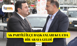 AK Partili İlçe Başkanları Kula’da bir araya geldi