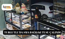 Turgutlu'da SMA bağış kutusu çalındı