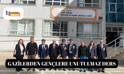 Gazilerden gençlere unutulmaz ders