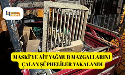 MASKİ’ye ait yağmur mazgallarını çalan şüpheliler yakalandı