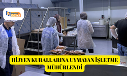 Hijyen kurallarına uymayan işletme mühürlendi