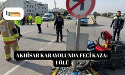 Akhisar karayolunda feci kaza: 1 ölü