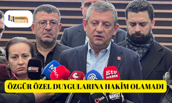 Özgür Özel duygularına hakim olamadı