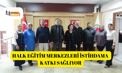 Halk eğitim merkezleri istihdama katkı sağlıyor