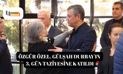 Özgür Özel, Gülşah Durbay'ın 3. gün taziyesine katıldı