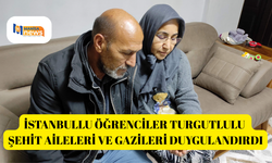 İstanbullu öğrenciler Turgutlulu şehit aileleri ve gazileri duygulandırdı