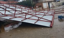 Sarıgöl’de fırtına etkili oldu