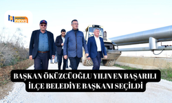 Başkan Öküzcüoğlu yılın en başarılı ilçe belediye başkanı seçildi